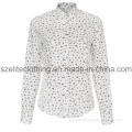 OEM Service Flowers Printed Women's Shirts (ELTWDJ-21)